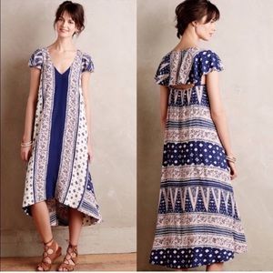 Anthropologie Maeve Summertide Swing Dress